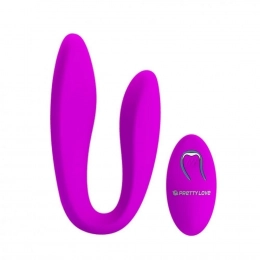 Vibrador Para Casal 12 Vibrações e Controle Wireless Pretty Love Letitia