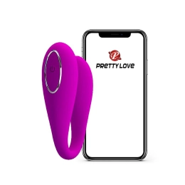 Vibrador para Casal Bluetooth Pretty Love August