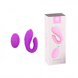 Vibrador para Casal Golfinho Recarregável com Controle Winter RTC S-Hande