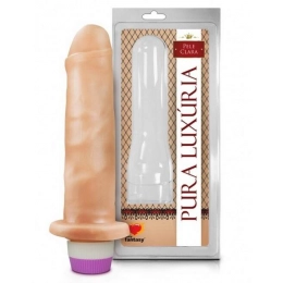 Vibrador Pênis de Borracha 17,4 x 4,1 cm 1621CB