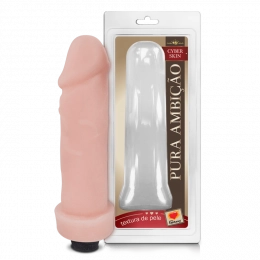 Vibrador Pênis Realístico em Cyber Skin 20 x 5cm 101649CB