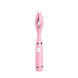Vibrador Pinça com Cerdas para Estimulação e Penetração Potente - Importado