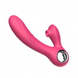 Vibrador Ponto G e Sugador de Clitóris à Prova de água com Toque Ergonômico Raptor