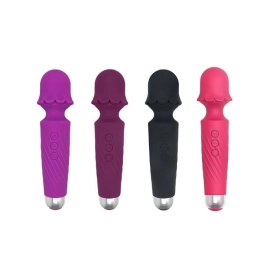 Vibrador Varinha Mágica Recarregável Magic Flower