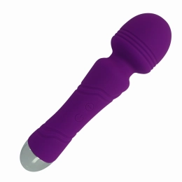 Vibrador Varinha Mágica Recarregável Super 17,5 x 5,5 cm