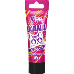 Xana Hot Crazy Gel Excitante Feminino Bisnaga 18g For Sexy