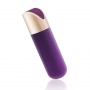 Bullet com Vibro Recarregável Toque Aveludado e 10 Modos de Vibrações 