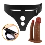 Capa Peniana com Cinta e Pênis Duplo - 17.5 X 4.2 - Keaven - Pretty Love