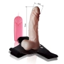 Capa Peniana com Cinta e Vibrador - Com Vagina - 20,0 X 4,0 Wear Pênis - SI