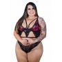 Conjunto Corselet Plus Size Veste do 44 ao 48 Pimenta Sexy