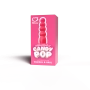 Estimulador Candy Pop PLUG Maciço Rosa 14x2,8cm | Textura Lisa e Realística | Tamanho Compacto | Sexy Fantasy