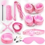 Kit Bandage Completo com 11 Produtos BDSM Cor:Preto