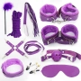 Kit Bandage Completo com 11 Produtos BDSM Roxo
