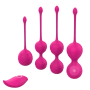 Kit de Pompoarismo com Cápsula Vibratória e Controle Remoto 46g 60g 71g 106g