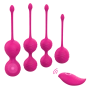 Kit de Pompoarismo com Cápsula Vibratória e Controle Remoto 46g 60g 71g 106g