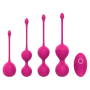 Kit de Pompoarismo com Cápsula Vibratória e Controle Remoto 46g 60g 71g 106g
