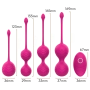 Kit de Pompoarismo com Cápsula Vibratória e Controle Remoto 46g 60g 71g 106g