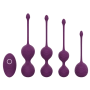 Kit de Pompoarismo com Cápsula Vibratória e Controle Remoto 46g 60g 71g 106g