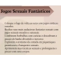 Livro Jogos Sexuais e Fantásticos