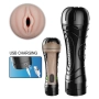 Masturbador Lanterna Recarregável em Formato de Vagina com Vibração Multivelocidade - Stamina Masturbador Lanterna Recarregável em Formato de Vagina com Vibração Multivelocidade - Stamina