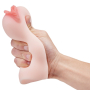 Masturbador Masculino Em Silicone Super Macio Orifício Vagina 12,5 x 5 cm - Importado