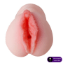 Masturbador Masculino Em Silicone Super Macio Orifício Vagina 12,5 x 5 cm - Importado