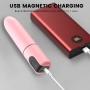 Mini Bullet Aveludado Recarregável Via USB e Resistente à Água com 7 Vibrações - Importado Mini Bullet Aveludado Recarregável Via USB e Resistente à Água com 7 Vibrações - Importado