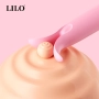 Mini Estimulador Potente para Ponto G e Clitóris com 10 Modos de Vibrações Recarregável Rosa - LILO