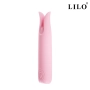 Mini Estimulador Potente para Ponto G e Clitóris com 10 Modos de Vibrações Recarregável Rosa - LILO