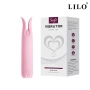 Mini Estimulador Potente para Ponto G e Clitóris com 10 Modos de Vibrações Recarregável Rosa - LILO