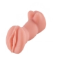 Mini Masturbador Masculino Formato Corpinho Orifício Penetrável (Vagina) Com Textura Interna Super Macio