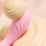 Mini Vibrador e Estimulador de Ponto G Recarregável com 10 Modos de Vibrações Rosa - LILO