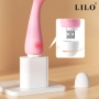 Mini Vibrador e Estimulador de Ponto G Recarregável com 10 Modos de Vibrações Rosa - LILO