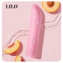 Mini Vibrador para Ponto G com 10 Modos de Vibrações Recarregável Rosa - LILO