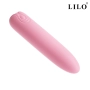 Mini Vibrador Super Potente para Ponto G com 10 Modos de Vibrações Recarregável Rosa - LILO
