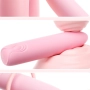Mini Vibrador Super Potente para Ponto G com 10 Modos de Vibrações Recarregável Rosa - LILO