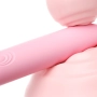 Mini Vibrador Super Potente para Ponto G com 10 Modos de Vibrações Recarregável Rosa - LILO