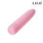 Mini Vibrador Super Potente para Ponto G com 10 Modos de Vibrações Recarregável Rosa - LILO