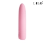 Mini Vibrador Super Potente para Ponto G com 10 Modos de Vibrações Recarregável Rosa - LILO
