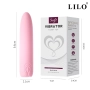 Mini Vibrador Super Potente para Ponto G com 10 Modos de Vibrações Recarregável Rosa - LILO