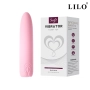 Mini Vibrador Super Potente para Ponto G com 10 Modos de Vibrações Recarregável Rosa - LILO