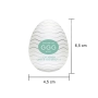 Ovo Egg Massageador Acessório Masculino e Feminino Wavy