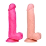 Pênis Com Ventosa Super Realístico Dupla Camada Skin 20,3 x 4,0 cm - SI