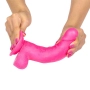 Pênis Com Ventosa Super Realístico Dupla Camada Skin 20,3 x 4,0 cm - SI