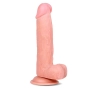 Pênis Com Ventosa Super Realístico Dupla Camada Skin 20,3 x 4,0 cm - SI