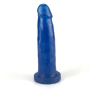 Penis Azul Maciço Tob 16 x 4 cm - Desire