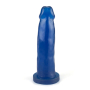 Penis Azul Maciço Tob 16 x 4 cm - Desire