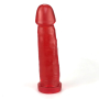 Penis Cabeçudo III Vermelho 19 x 4,5 cm - Desire