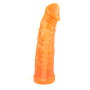 Penis com Vertebra Laranja Rodrigão 20,5 x 5,5 cm - Desire 