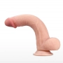 Penis Realístico com Camada de Dupla Intensidade 23,1 cm - Lovetoy Sliding-Skin Dual Layer Dong